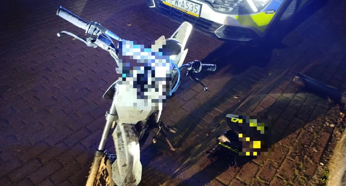 Pościg za 18-letnim motocyklistą. Grozi mu więzienie
