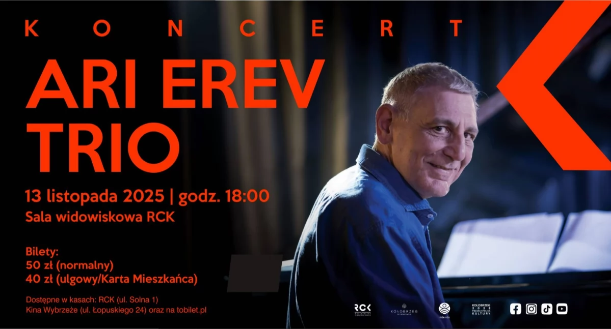 Izraelski pianista Ari Erev wystąpi w Kołobrzegu