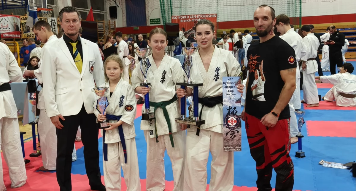 Puchar Europy w Karate Kyokushin: Kołobrzeg z trzecim miejscem drużynowo i wieloma medalami