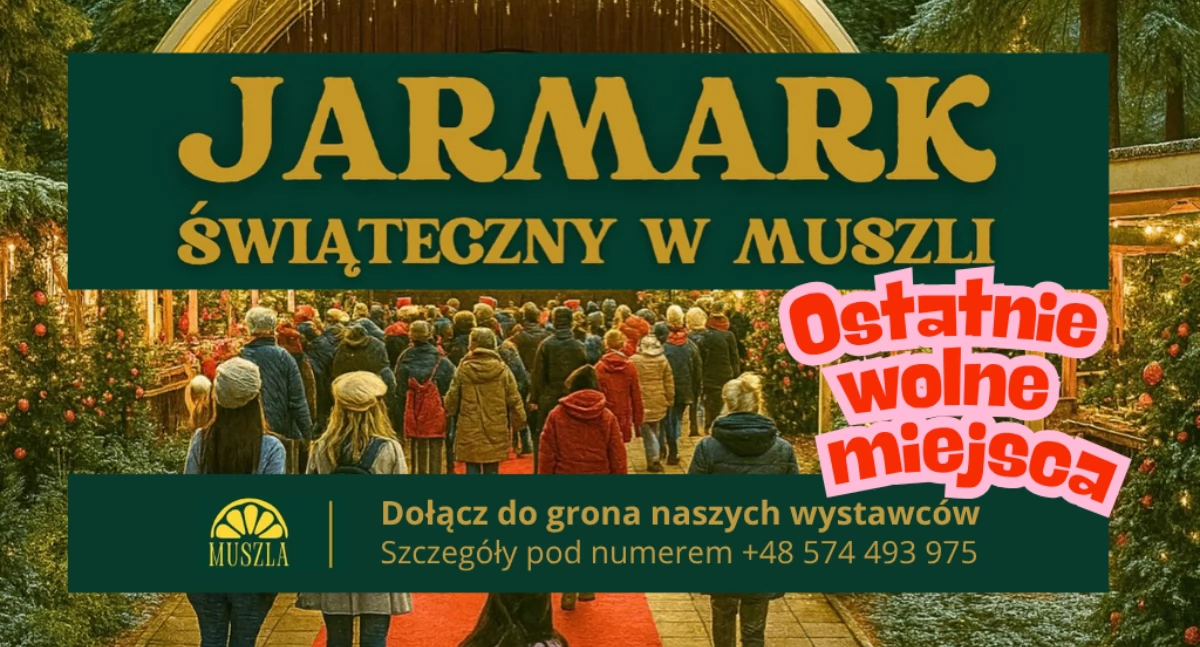 Jarmark Świąteczny nad morzem. Ostatnie wolne miejsca