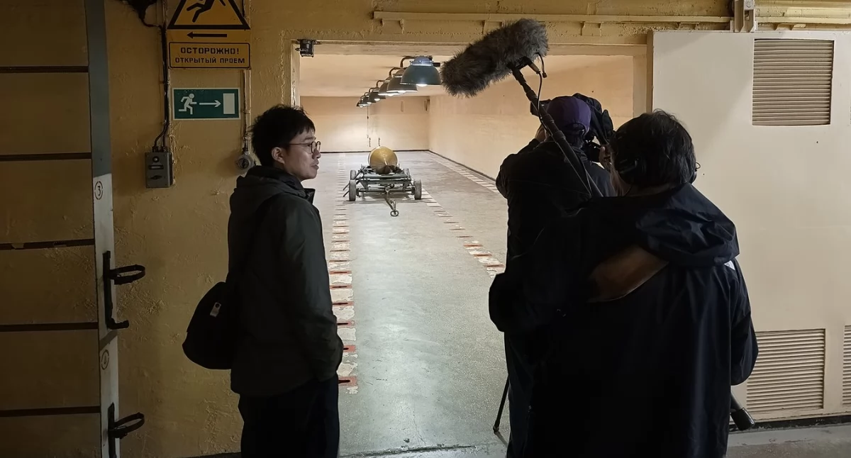 Japońska telewizja kręci film dokumentalny w muzeum