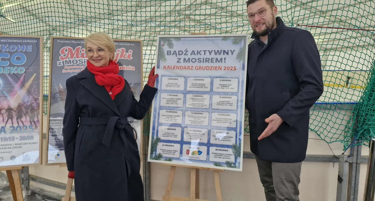 Aktywny grudzień z MOSiR-em.  Co przygotowano dla mieszkańców?