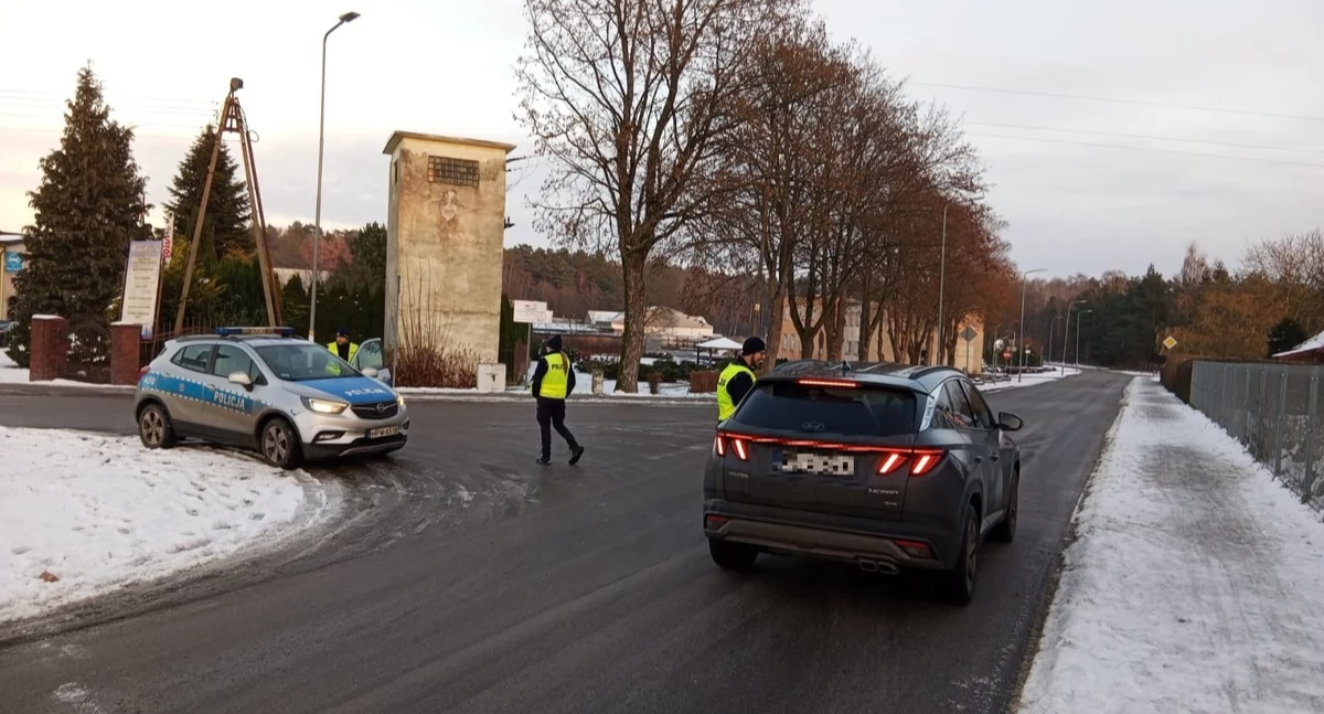 Na terenie Gminy Rymań patrole ujawniły wykroczenia i jedną nietrzeźwą kierującą