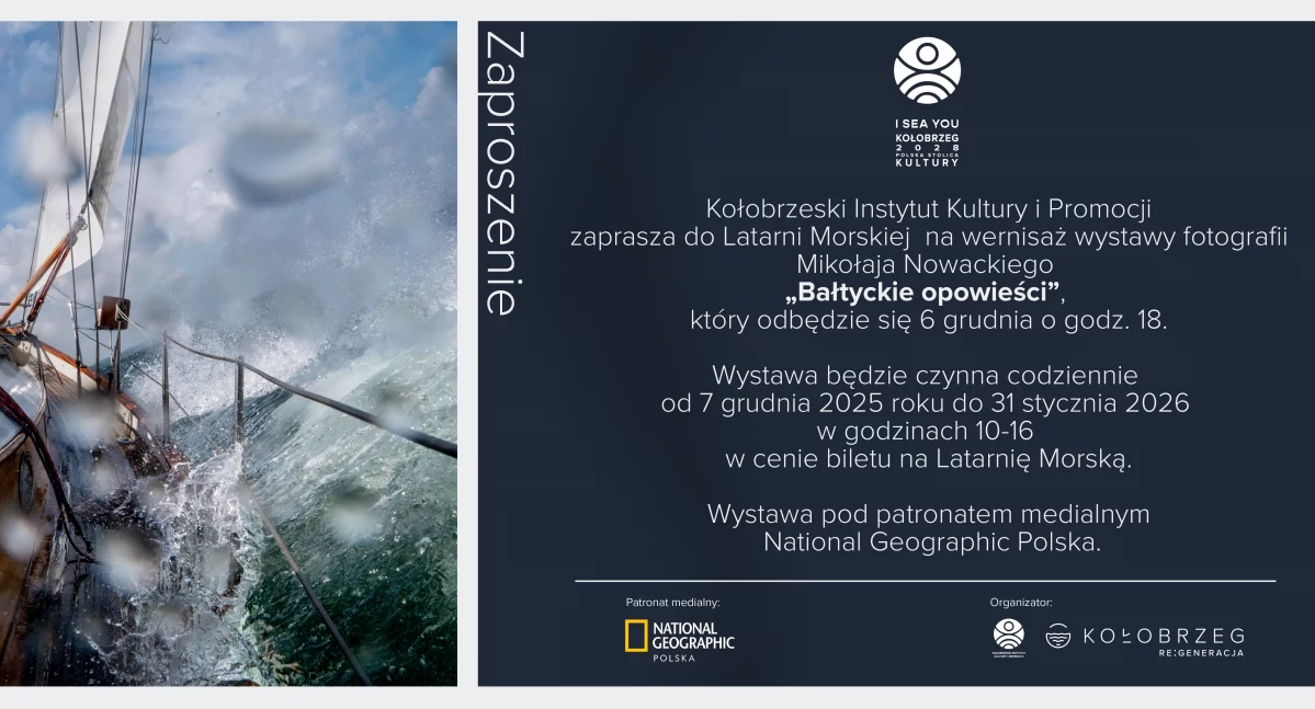 Wernisaż wystawy Bałtyckie Opowieści. Fotograf National Geographic pokaże swoje zdjęcia