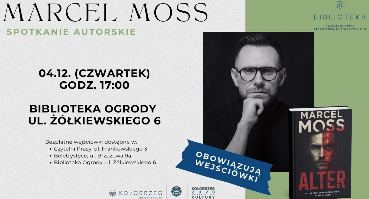 Jego książki podbijają listy bestsellerów. Spotkanie autorskie