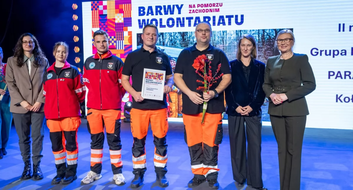 Społecznicy z Pomorza Zachodniego nagrodzeni. Kołobrzeska Grupa Paramedic z wyróżnieniem
