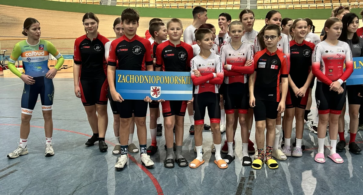 Sukces młodych kolarzy z Kołobrzegu na Mistrzostwach Polski