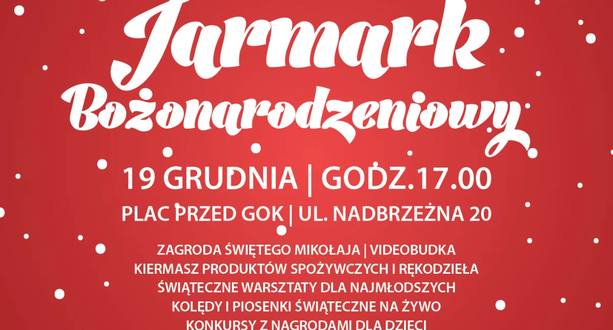 Kiermasz, warsztaty i zagroda św. Mikołaja. Jarmark Bożonarodzeniowy w Ustroniu Morskim