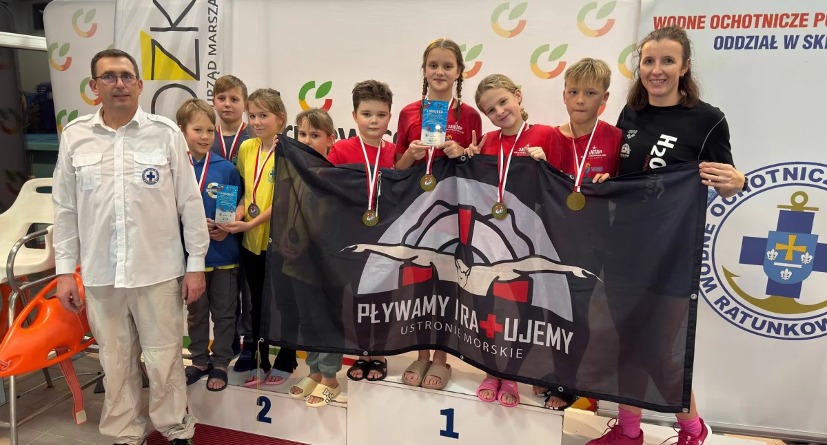 Medalowy występ młodych ratowników wodnych. Udane mistrzostwa Polski w Skierniewicach
