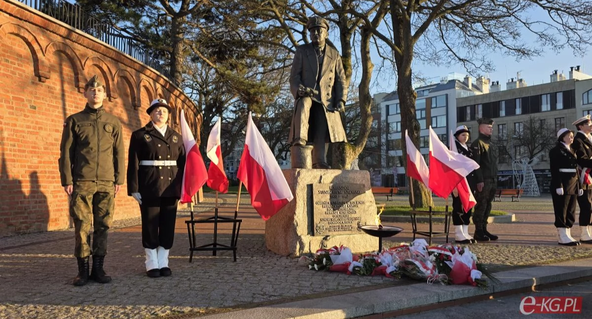 Kołobrzeg uczcił rocznicę śmierci kontradmirała Stanisława Mieszkowskiego
