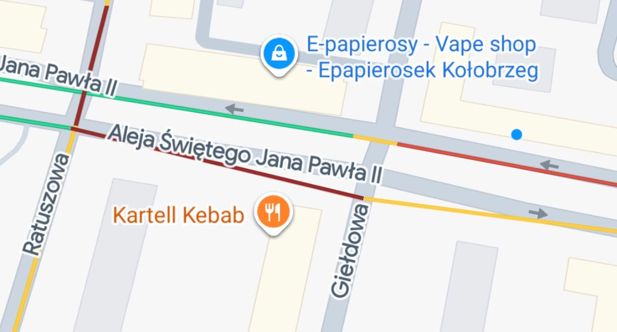 Uwaga kierowcy. Potrącenie na al. św. Jana Pawła II, są duże utrudnienia