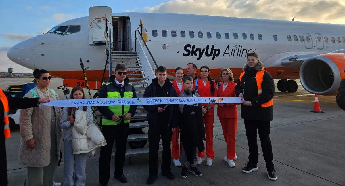 Z Lotniska Szczecin-Goleniów bezpośrednio do Egiptu. Zimowe czartery wróciły po latach