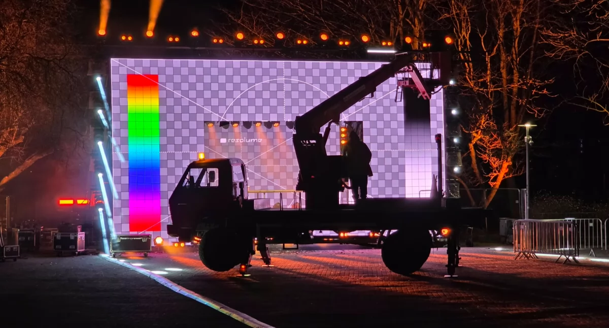 Sylwester w Kołobrzegu. Scena gotowa, testy zakończone