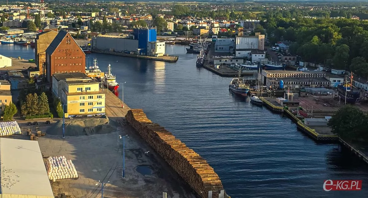 Kruszywa, drewno i nawozy. Port w Kołobrzegu podsumował rok