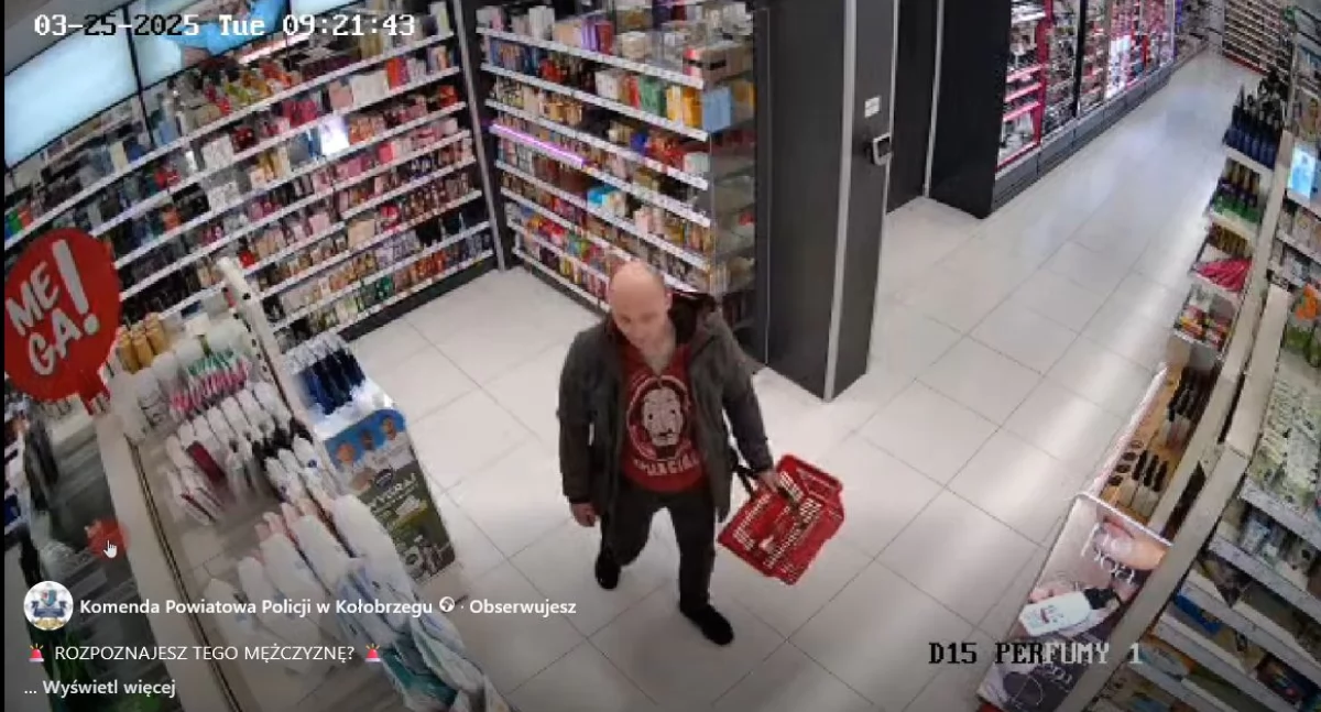 Policja publikuje wizerunek. Rozpoznajesz tego mężczyznę?