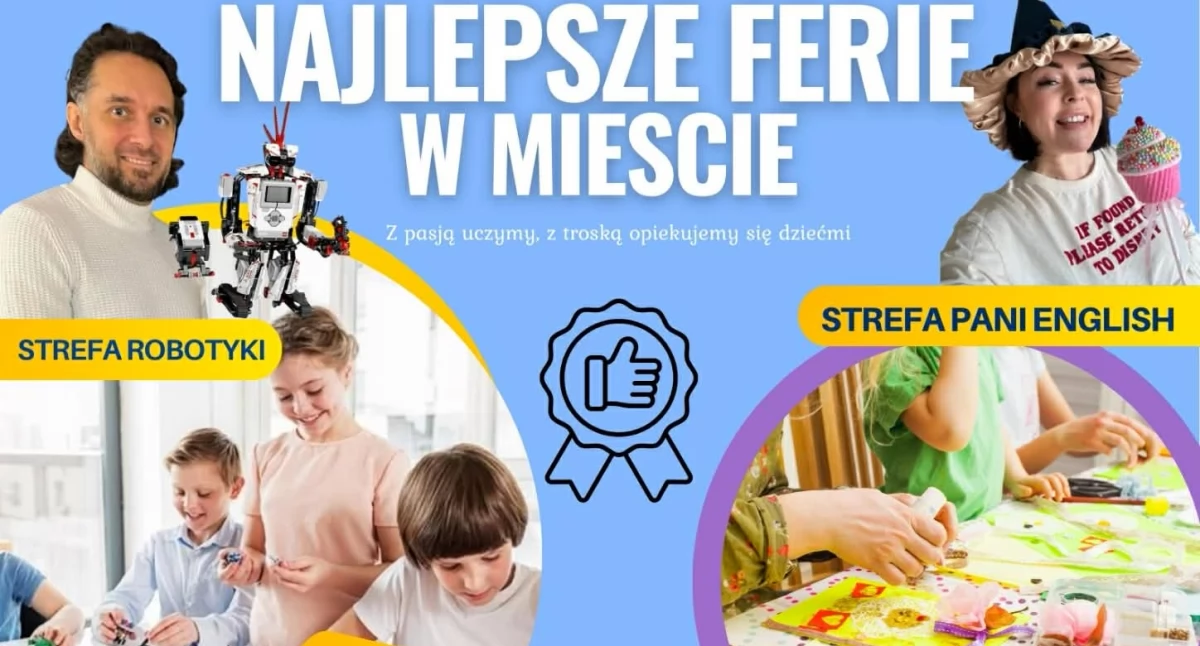 Ferie zimowe w mieście. Robotyka, angielski i kreatywne zajęcia dla dzieci