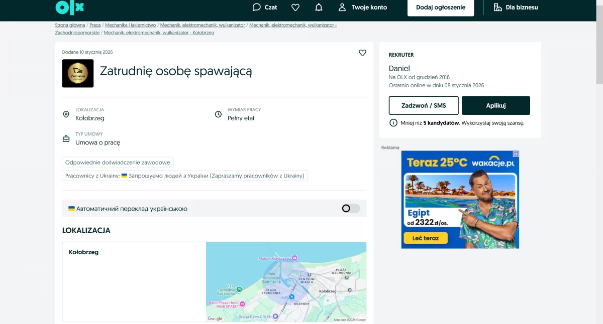 Osoba spawająca pilnie poszukiwana. Czyli ogłoszenia o pracę po nowemu