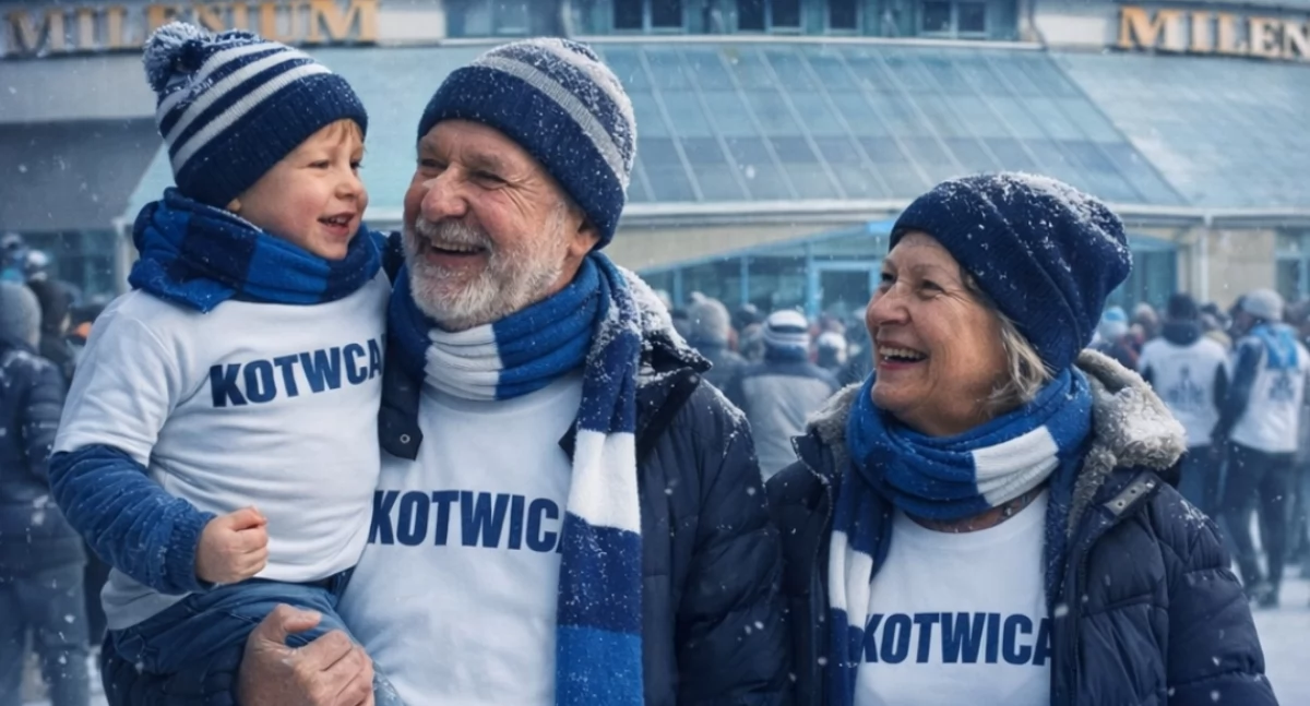 Dzień Babci i Dziadka na trybunach. Rodzinna promocja na mecz Kotwicy w hali Milenium