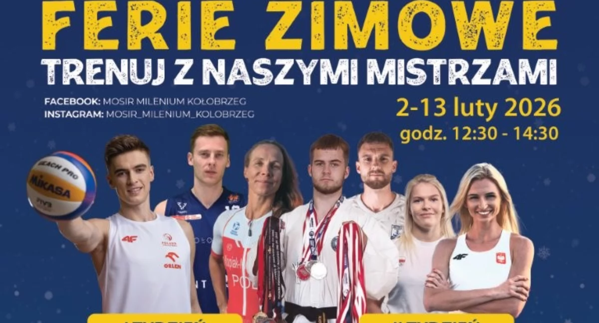 Trenuj z Naszymi Mistrzami - bezpłatne zajęcia sportowe