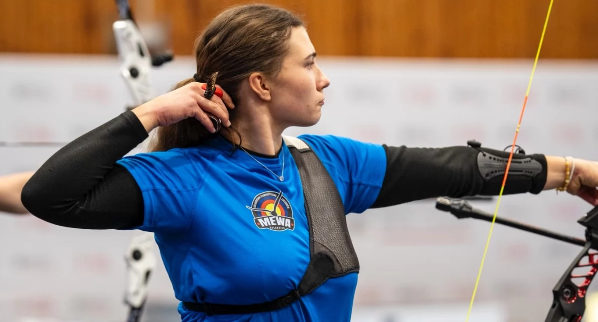 Podium i ambitna walka z seniorkami. Udany start łuczniczek