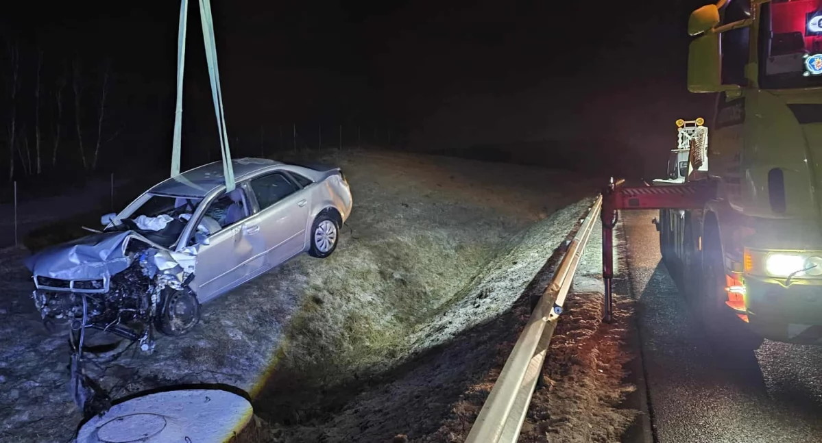 Zgłoszenie o pieszych na S6 i rozbite Audi. Policja wyjaśnia sprawę