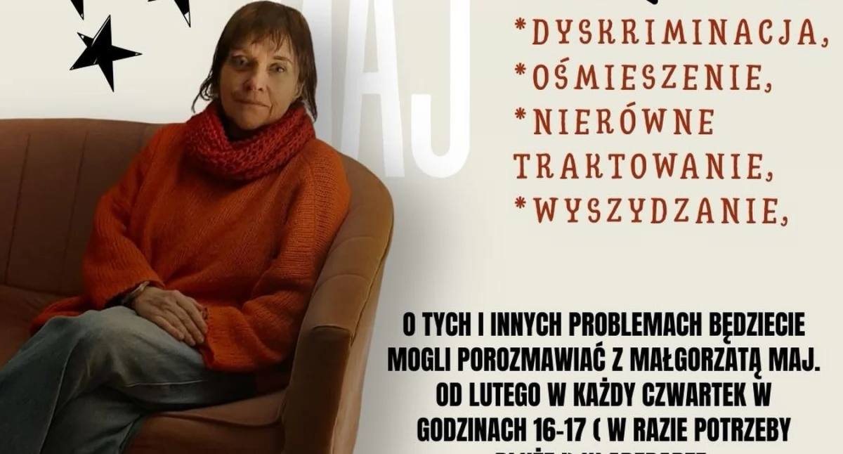 Bez ocen, bez presji, na serio. Bezpłatne spotkania wsparcia w Adebarze
