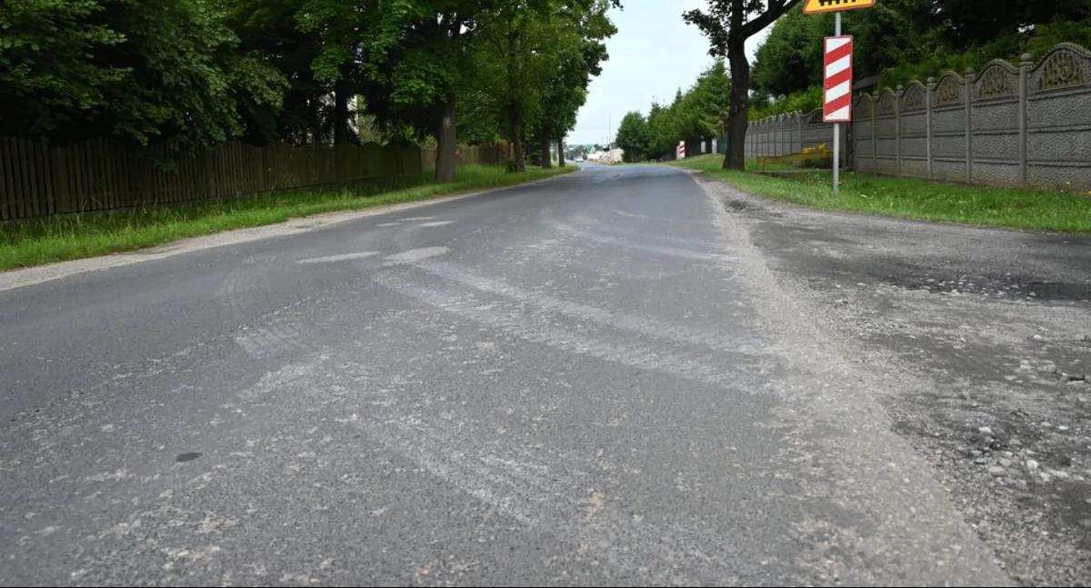 Nowa nawierzchnia i ścieżka pieszo-rowerowa. Jest rządowe dofinansowanie na modernizację drogi