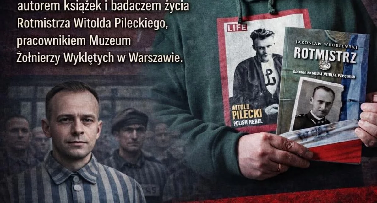 Prelekcja, film i dyskusja o Pileckim. Autor książek o rotmistrzu spotka się z mieszkańcami Kołobrzegu