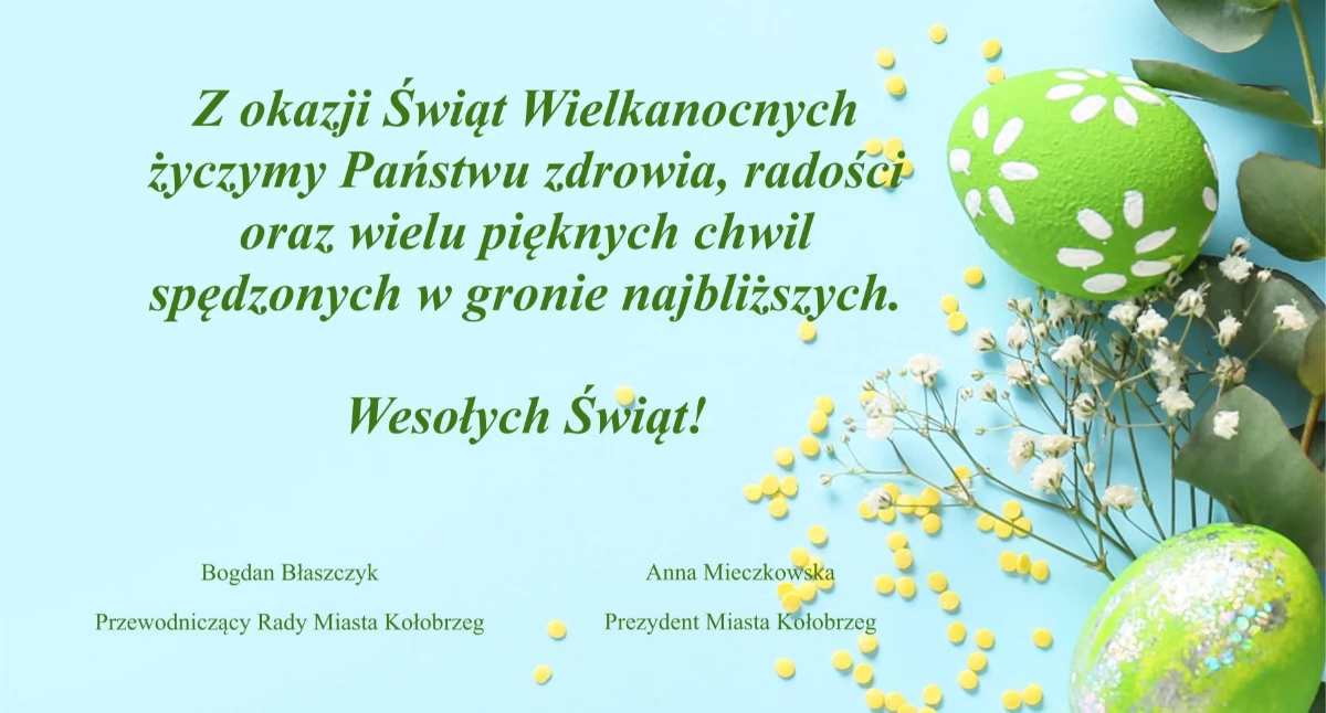 Władze miasta składają wielkanocne życzenia