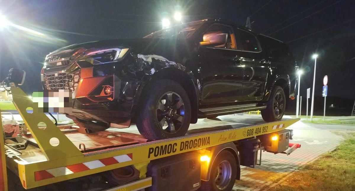 Pijany komendant policji z Warszawy sprawcą kolizji przy Galerii Karuzela. Miał 1,5 promila
