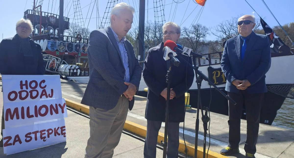 Spór o PŻB na żywo. Prezes Redmerski pojawił się na konferencji posła Hoca (wideo)