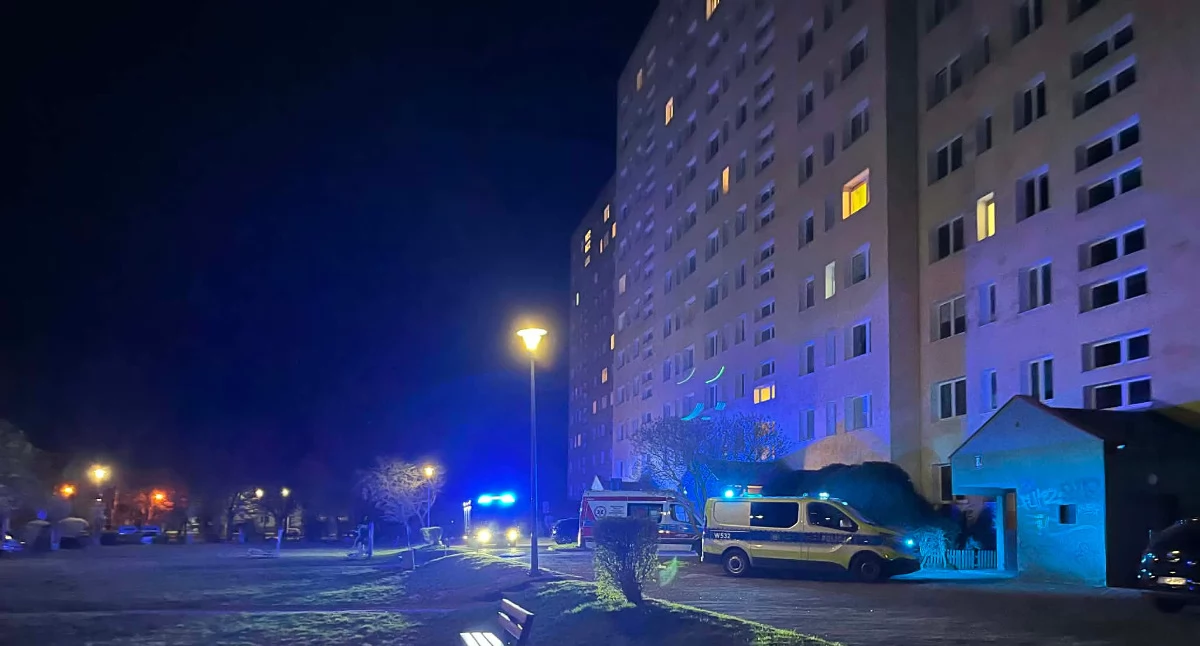 Nie mogła dostać się do mieszkania. W środku było dziecko