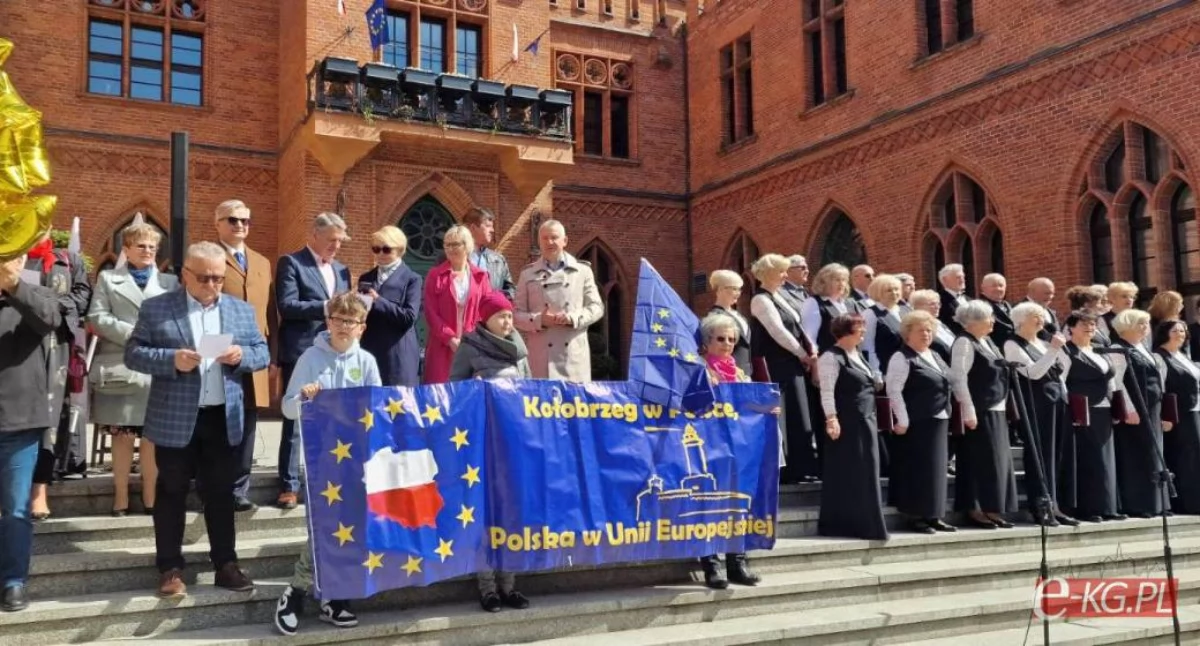 Kołobrzeg świętuje rocznicę wejścia do UE. Piknik Europejski na Placu Ratuszowym