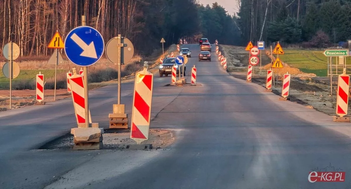 DW102 w stronę Trzebiatowa zostanie zamknięta. Będą objazdy