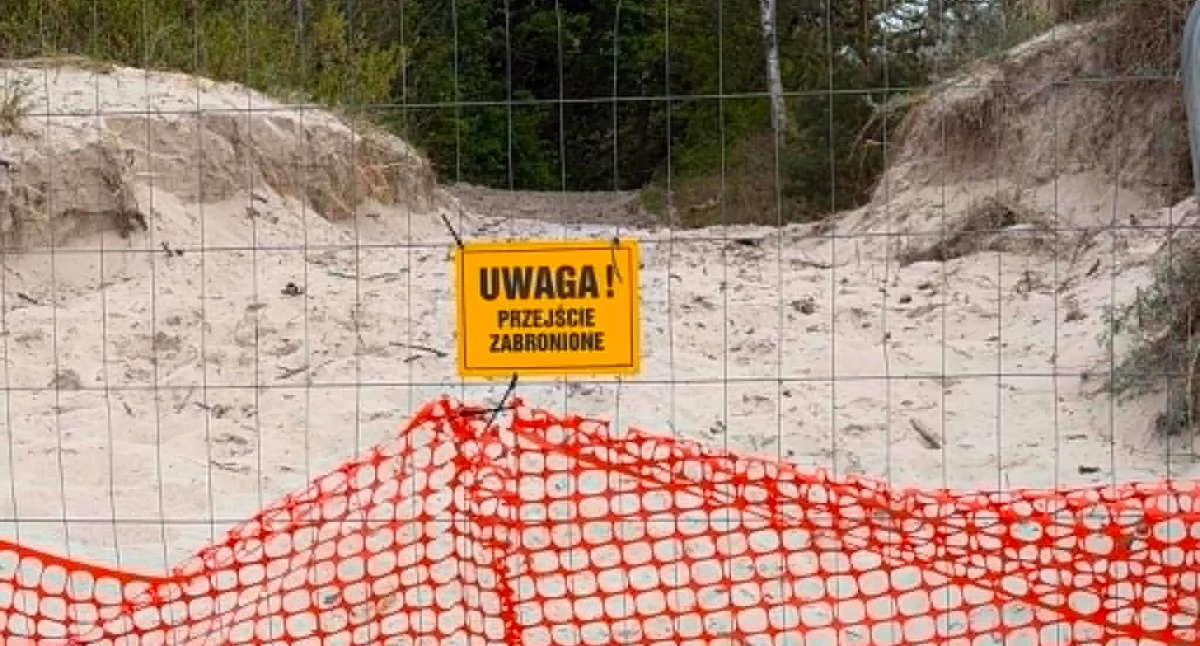 Tu tymczasowo nie zejdziesz na plażę. Powstaje nowa infrastruktura