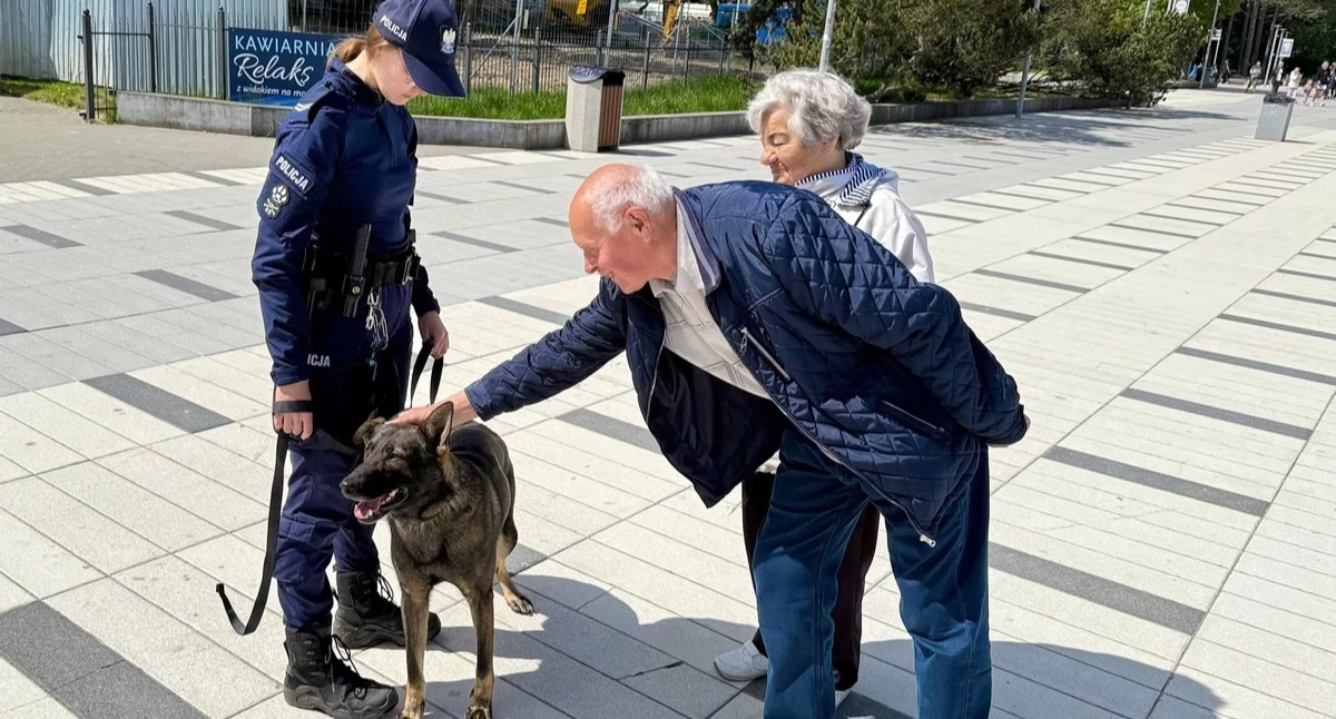 Serwal i Macher ponownie na ulicach miasta. Czteronożni policjanci rozpoczęli patrole