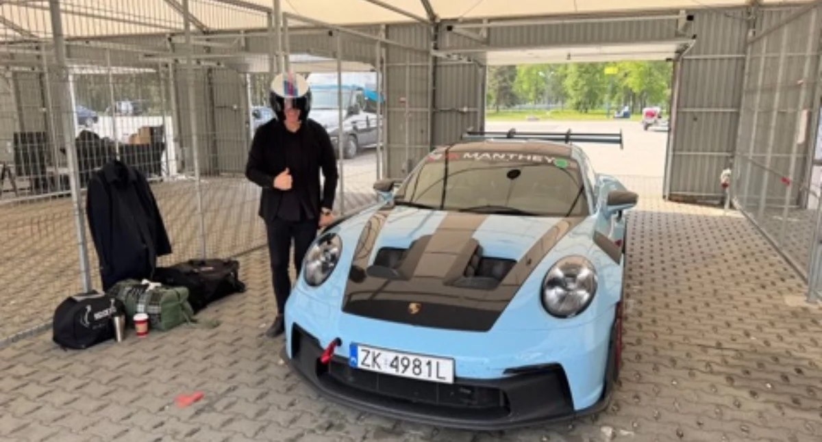 Porsche GT3 RS i wielka pasja. Mieszkaniec Kołobrzegu robi furorę w motorsporcie