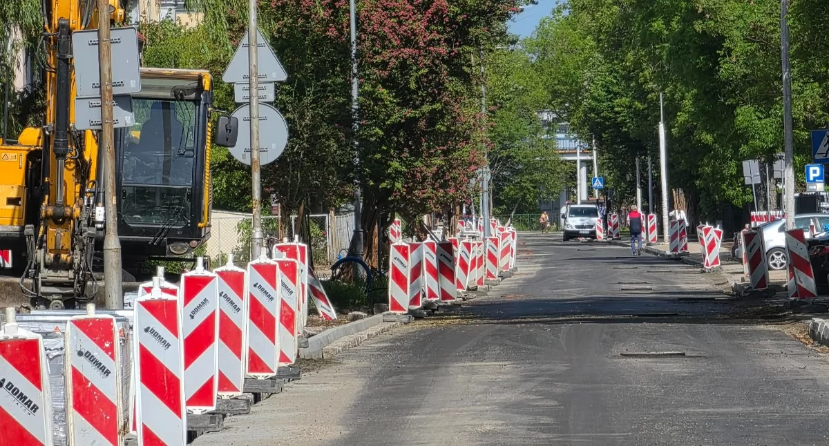 Remont Okopowej przedłuży się. Jest kilka powodów