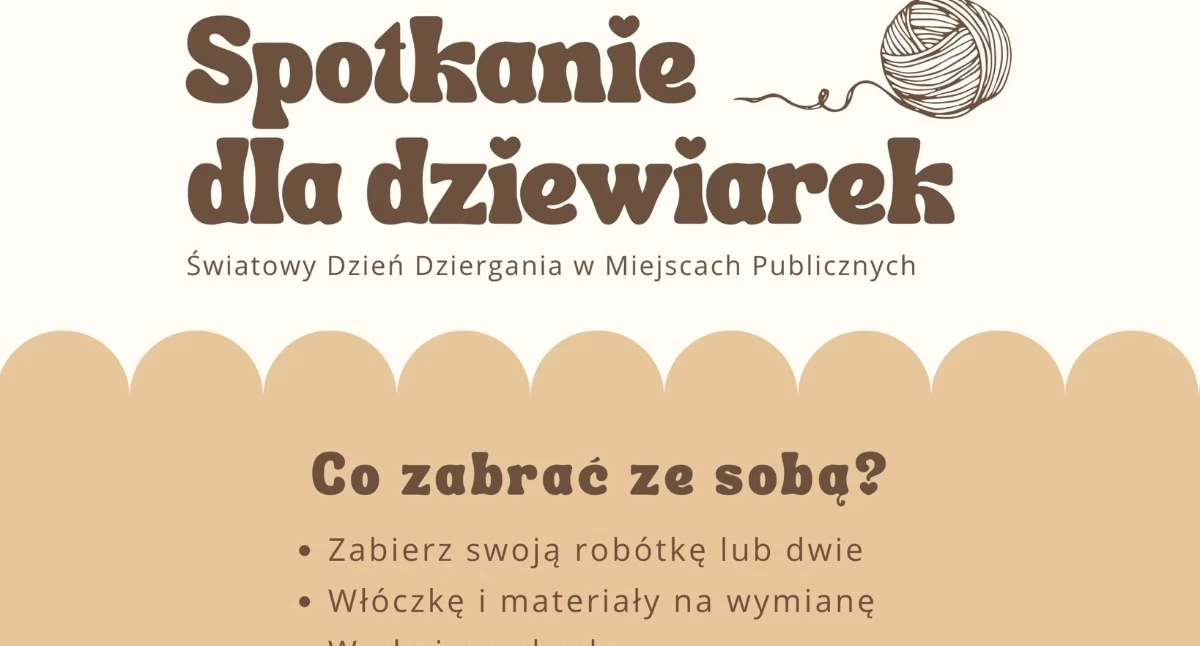 Dzierganie pod chmurką i piknik pełen inspiracji. Spotkanie dla miłośników rękodzieła