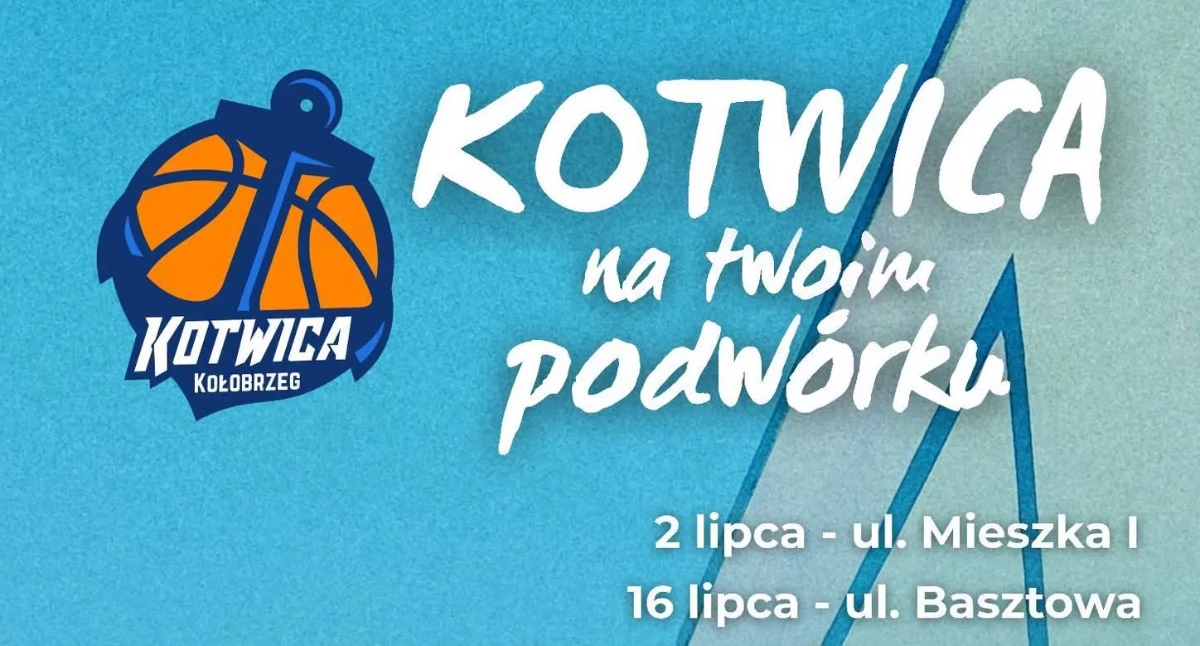 Kotwica na Twoim podwórku. Trzy wakacyjne spotkania z koszykówką