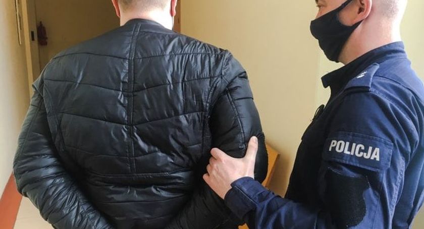 Sklepowy złodziej w rękach policji. Wpadł, bo został rozpoznany przez monitoring. 