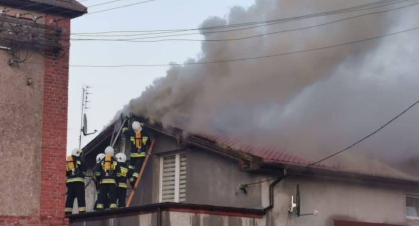 Duże straty po pożarze w Drzonowie
