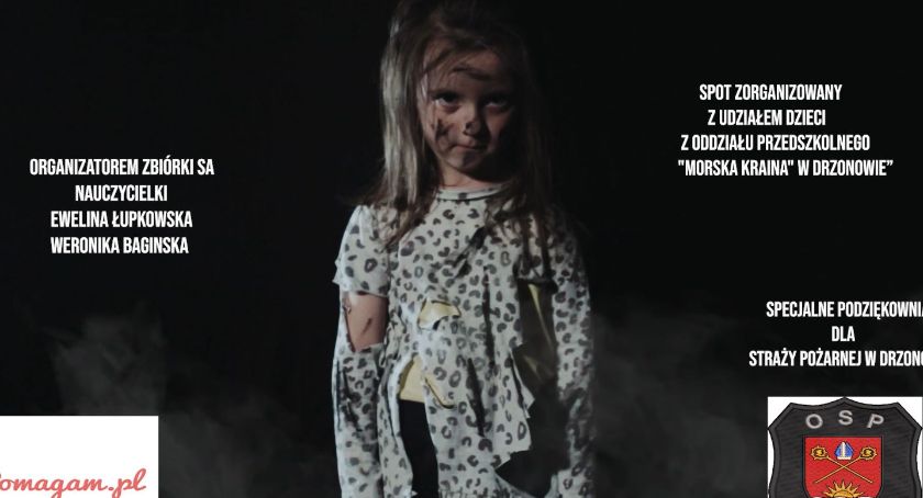 Lenka straciła dom w pożarze. Przedszkolaki nagrały spot dla swojej koleżanki (video)