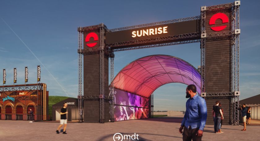 Jak będzie wyglądał Sunrise Festiwal 2022?  MDT pokazało pierwsze wizualizacje terenu