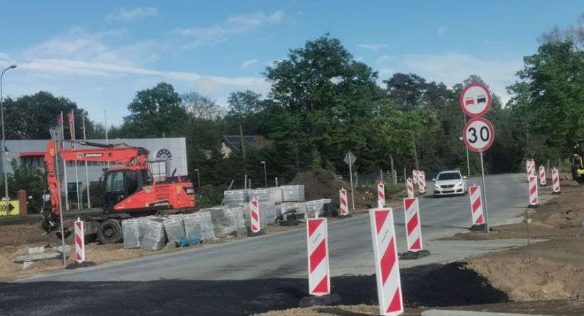 Część ulicy Bolesława Krzywoustego została wyłączona z ruchu
