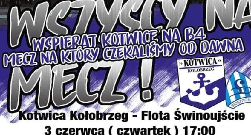 W czwartek Kotwica zagra z Flotą. Kibice zapraszają na mecz