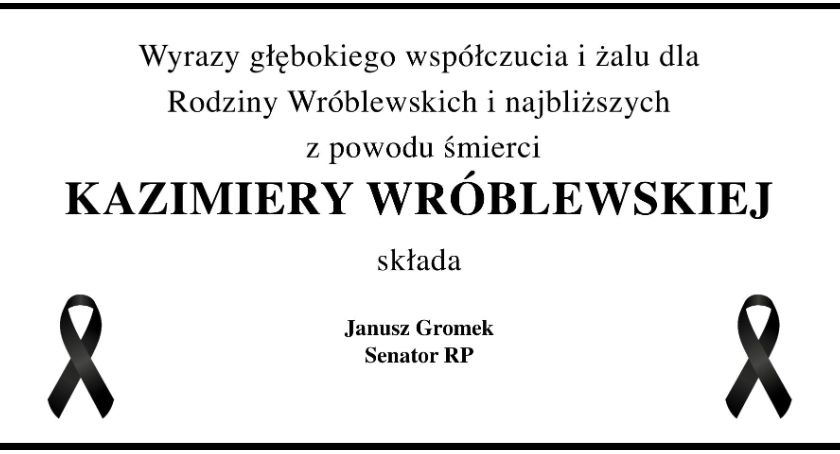Wyrazy głębokiego współczucia