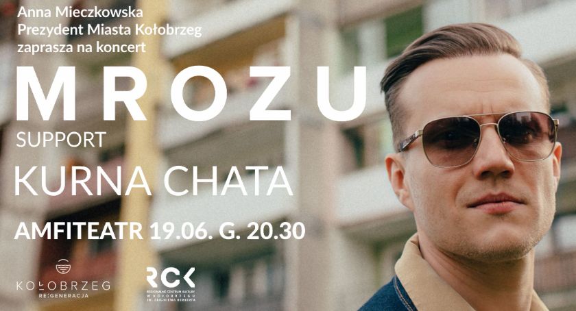 Koncert Mroza już w sobotę. Ostatnie Bezpłatne  wejściówki do odbioru w RCK-u