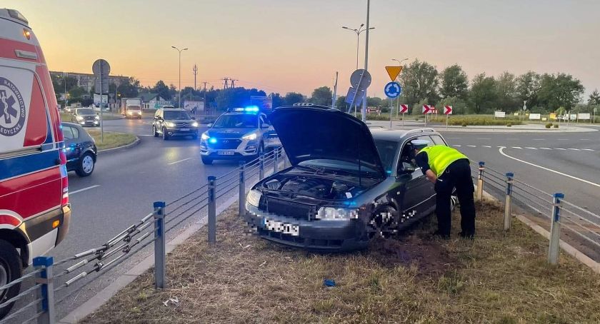 Jechał z dziećmi, był pijany. Audi uderzyło w barierki – nowe fakty