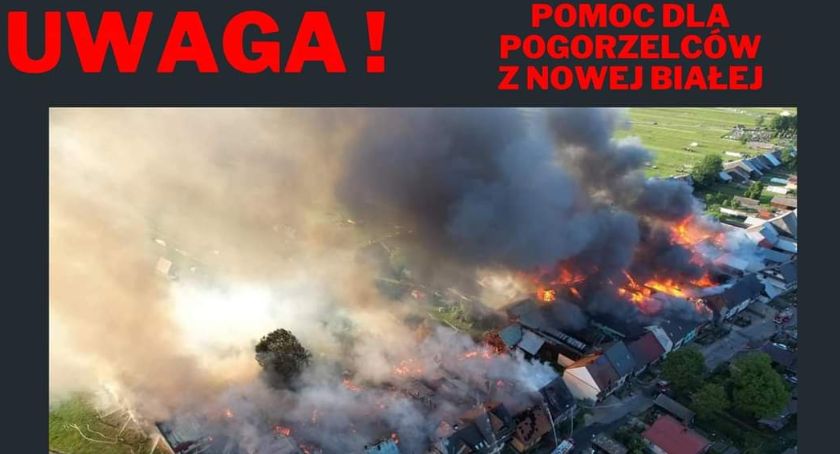 „Domy płonęły jak zapałki”. Strażacy z Gościna organizują pomoc dla pogorzelców z Podhala